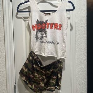 Rare Vintage Hooters Uniform Halloween costume